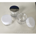 3g 5g 10g 15g 20g plastique PP crème pour le visage conteneur Mini pot d'échantillon pot de crème pour les yeux cosmétique